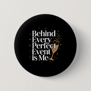 Badge Rond 5 Cm Organisateur professionnel de coordinateur d'événe
