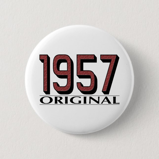 Badge Rond 5 Cm Original 1957 (Devant)