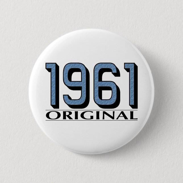 Badge Rond 5 Cm Original 1961 (Devant)