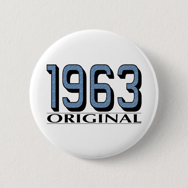 Badge Rond 5 Cm Original 1963 (Devant)