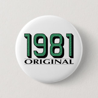 Badge Rond 5 Cm Original 1981