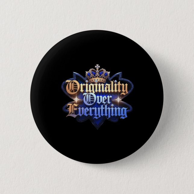 Badge Rond 5 Cm Originalité sur tout Sticker (Devant)