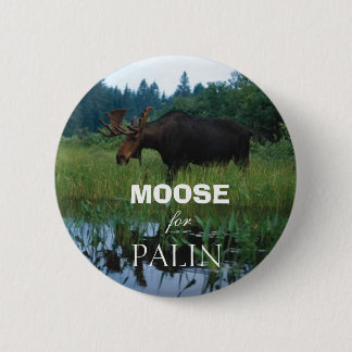 Badge Rond 5 Cm Orignaux pour Palin