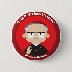 Badge Rond 5 Cm Oscar Romero