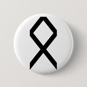 BADGE ROND 5 CM OTHILA RUNE