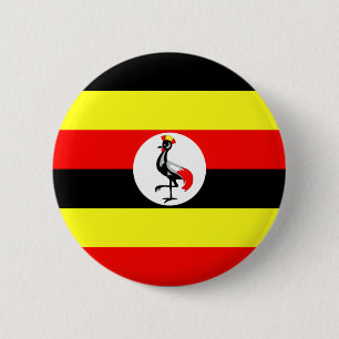Badge Rond 5 Cm Ouganda