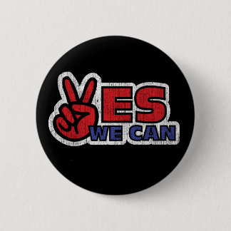 Badge Rond 5 Cm Oui nous pouvons !