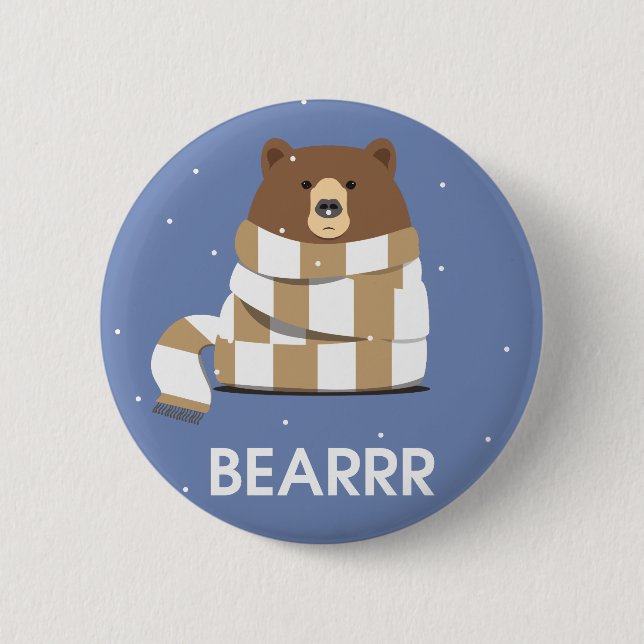 BADGE ROND 5 CM OURS (Devant)