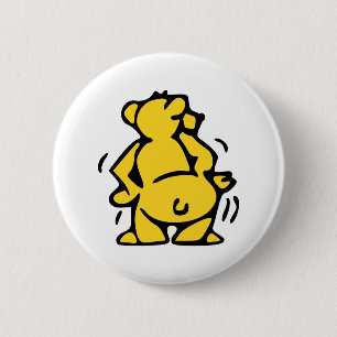 Badge Rond 5 Cm Ours de nounours