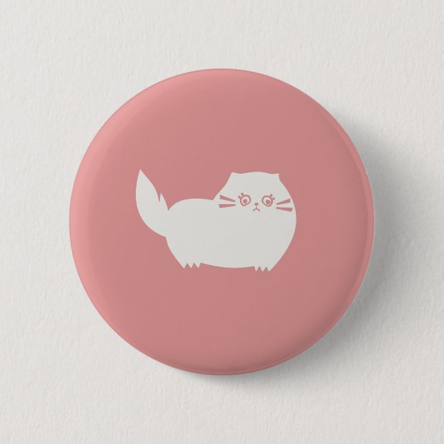 Badge Rond 5 Cm Oust autour du bouton (Devant)