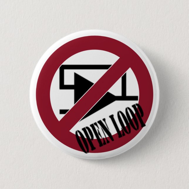 Badge Rond 5 Cm Ouvrir la boucle (Devant)