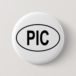 Badge Rond 5 Cm Ovale de petite flûte