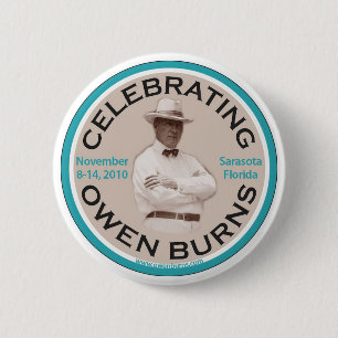 Badge Rond 5 Cm Owen brûle le bouton