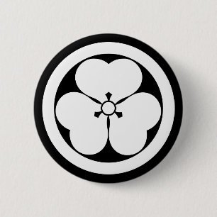 Badge Rond 5 Cm Oxalis en cercle