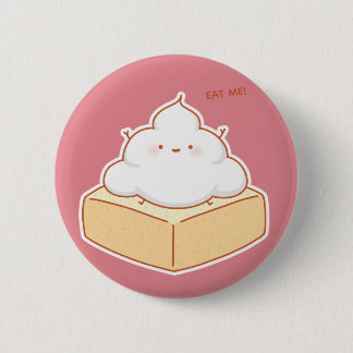 Badge Rond 5 Cm Pain au beurre de miel