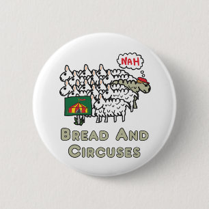 Badge Rond 5 Cm Pain et cirques