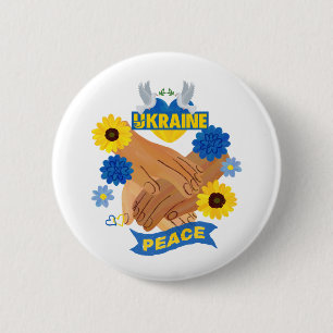 Badge Rond 5 Cm Paix