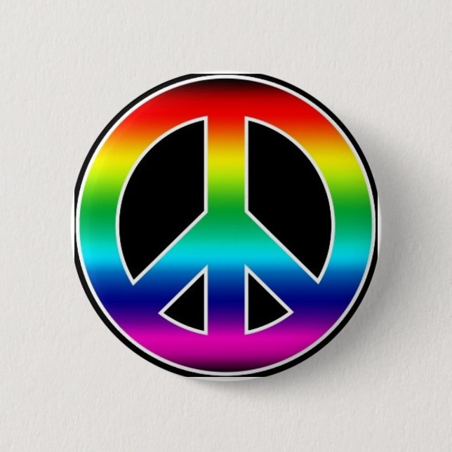 Badge Rond 5 Cm paix (Devant)