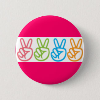 Badge Rond 5 Cm Paix