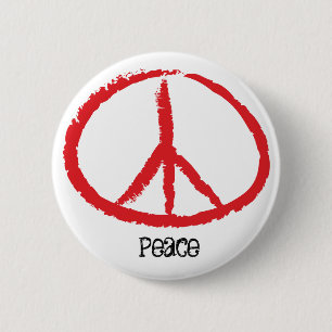 Badge Rond 5 Cm paix