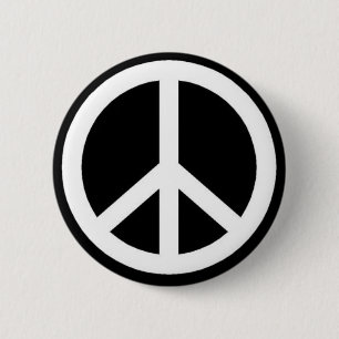 Badge Rond 5 Cm paix