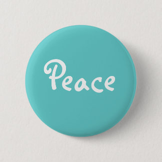 Badge Rond 5 Cm Paix