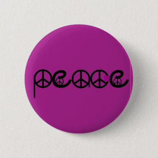 Badge Rond 5 Cm paix