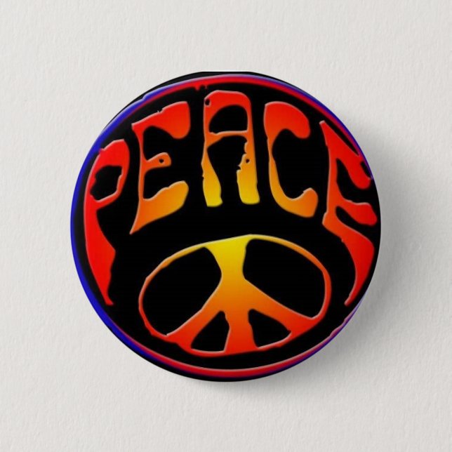 Badge Rond 5 Cm paix (Devant)