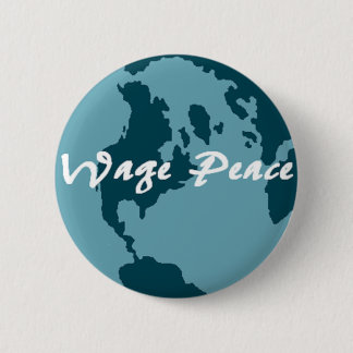 Badge Rond 5 Cm Paix de salaire