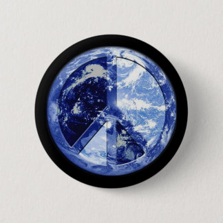 Badge Rond 5 Cm paix du monde