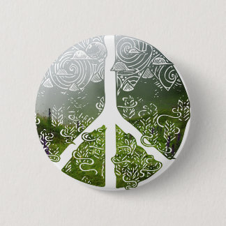 Badge Rond 5 Cm Paix et nature