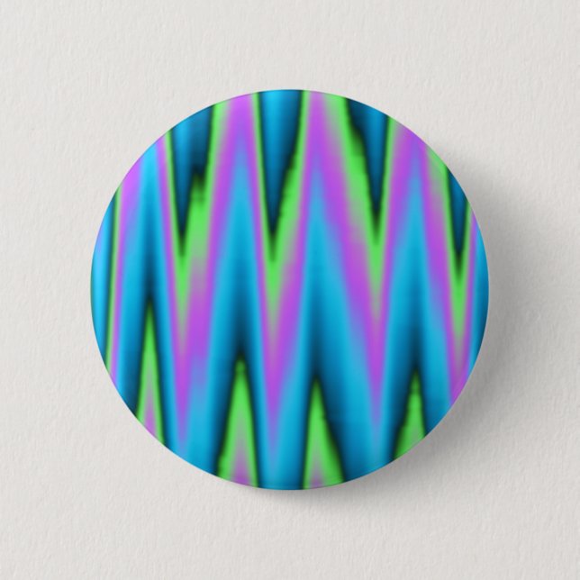 Badge Rond 5 Cm Paix ~ Feuille (Devant)