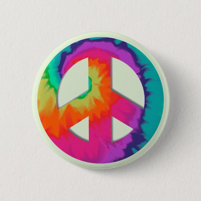 Badge Rond 5 Cm Paix psychologique (Devant)