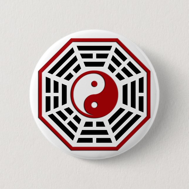 Badge Rond 5 Cm PaKua (Devant)