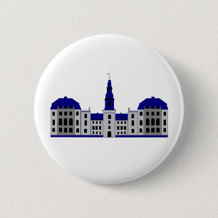 Badge Rond 5 Cm Palais de Christiansborg