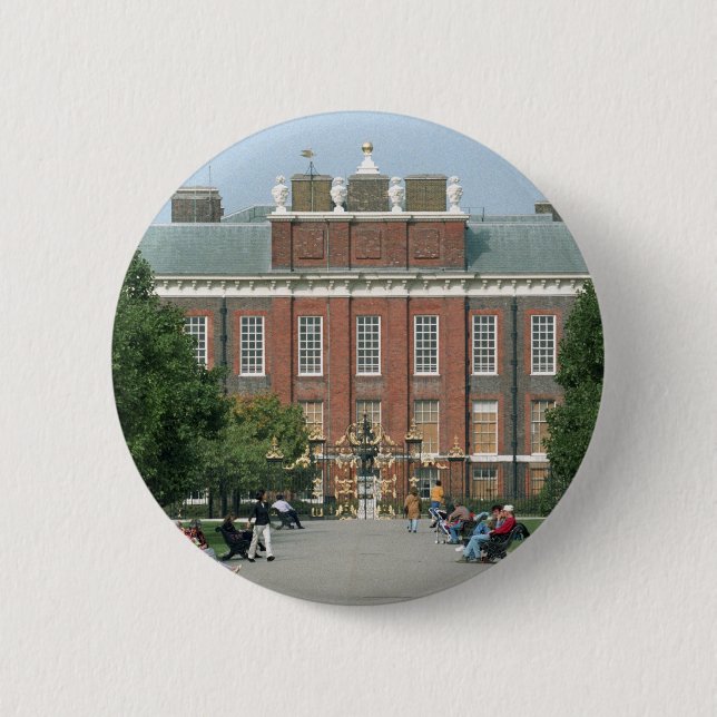 Badge Rond 5 Cm Palais de Kensington (Devant)