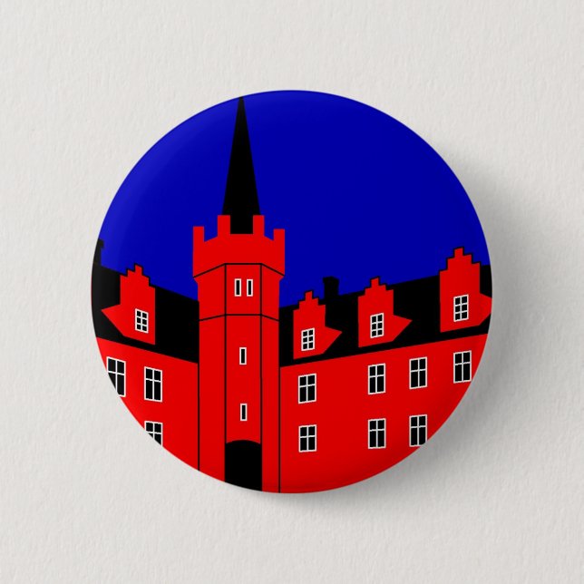 Badge Rond 5 Cm Palais des Tranekaer (Devant)