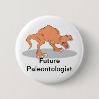 Paléontologue futur avec T-Rex Dinosaur