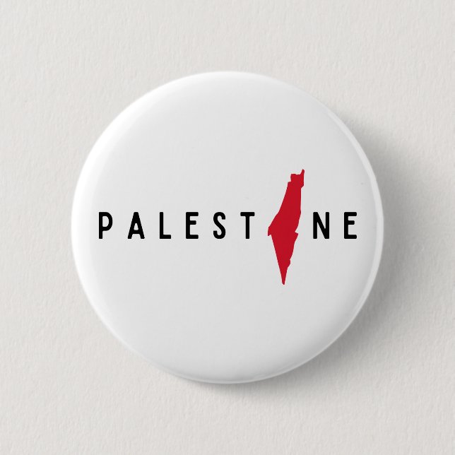 Badge Rond 5 Cm Palestine Libérez la Palestine Gaza (Devant)