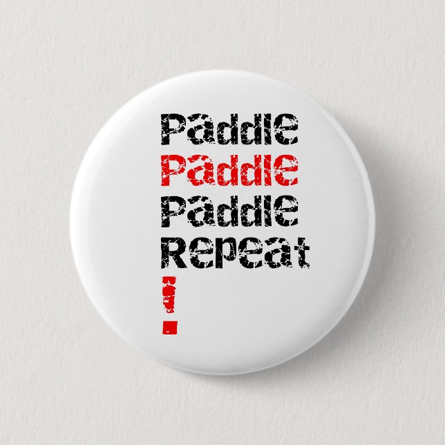 Badge Rond 5 Cm Palette... Répéter - Stand up paddboard design (Devant)