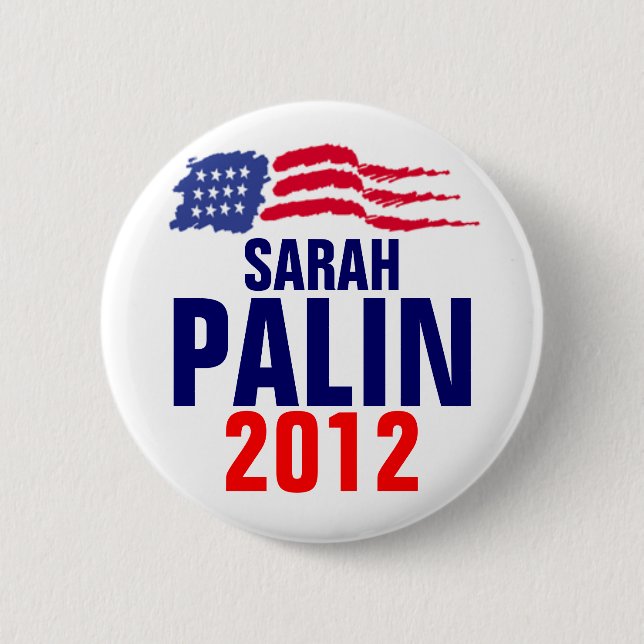 Badge Rond 5 Cm Palin 2012 (Devant)