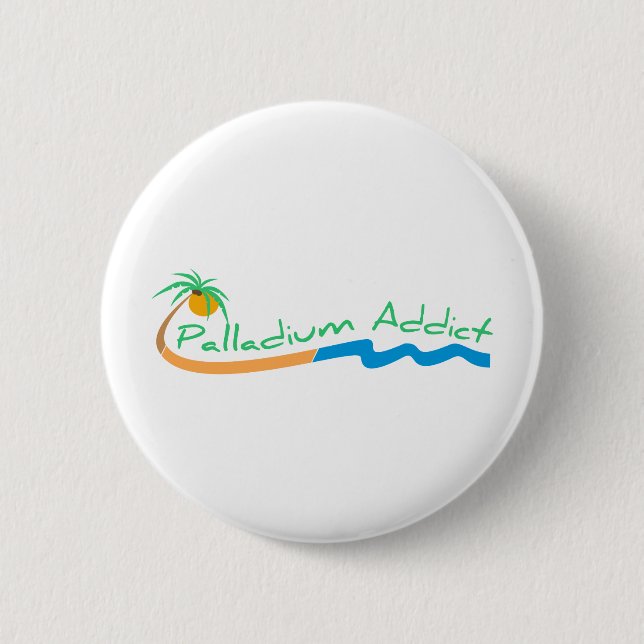 Badge Rond 5 Cm palladiumaddictlogo (Devant)
