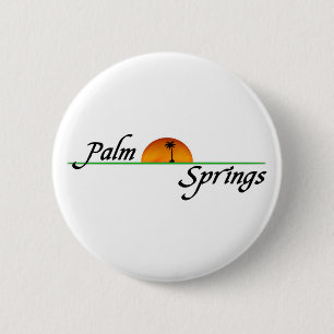 Badge Rond 5 Cm Palm Springs