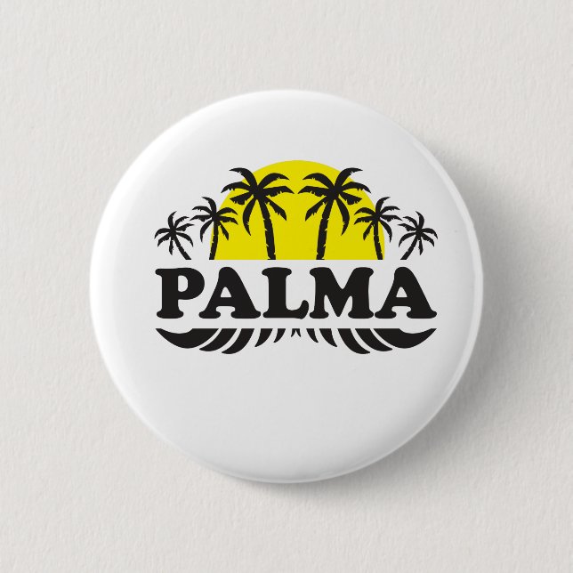 BADGE ROND 5 CM PALMA (Devant)