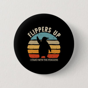 Badge Rond 5 Cm Palmes En Haut Je Me Trouve Avec Le Coucher De Sol