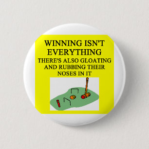 Badge Rond 5 Cm palyer de croquet