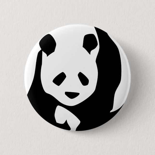 Badge Rond 5 Cm Panda (Devant)