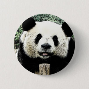 Badge Rond 5 Cm Panda