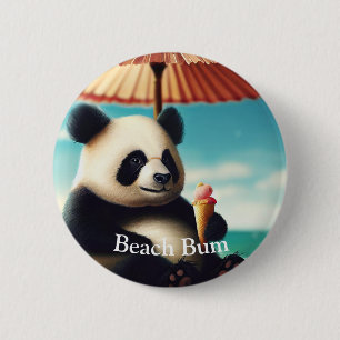 Badge Rond 5 Cm Panda