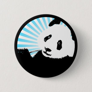 Badge Rond 5 Cm panda